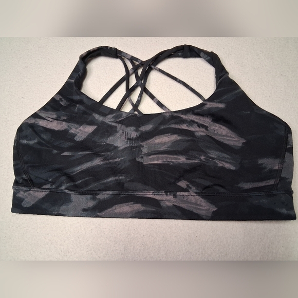 Victoria's Secret Other - 4/20$ Victoria's Secret Black and Gray Strappy Sports Bra
